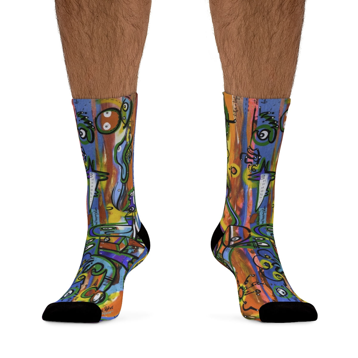 Time is a Circle – Lebo Tribe Socks